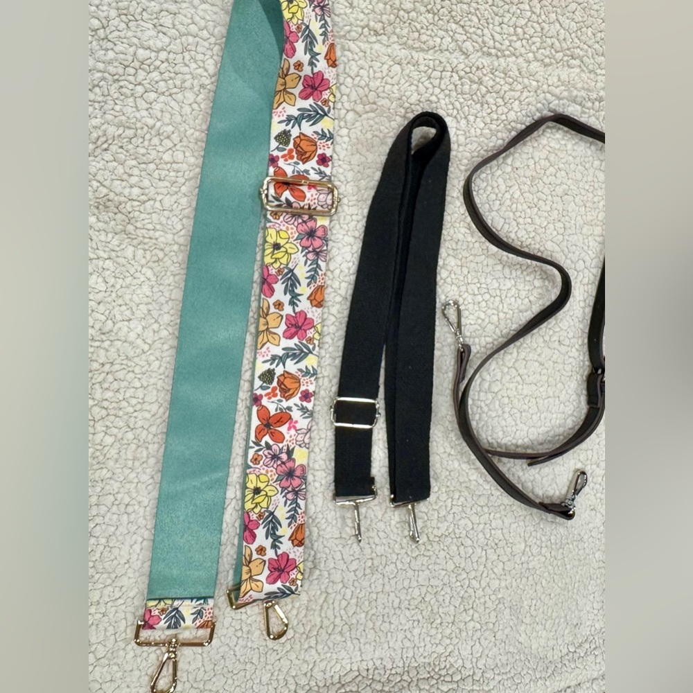 Bag shoulder straps - bundle of 3 - see pics for measurements. Excellent